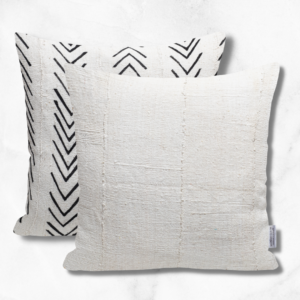 mud cloth pillow