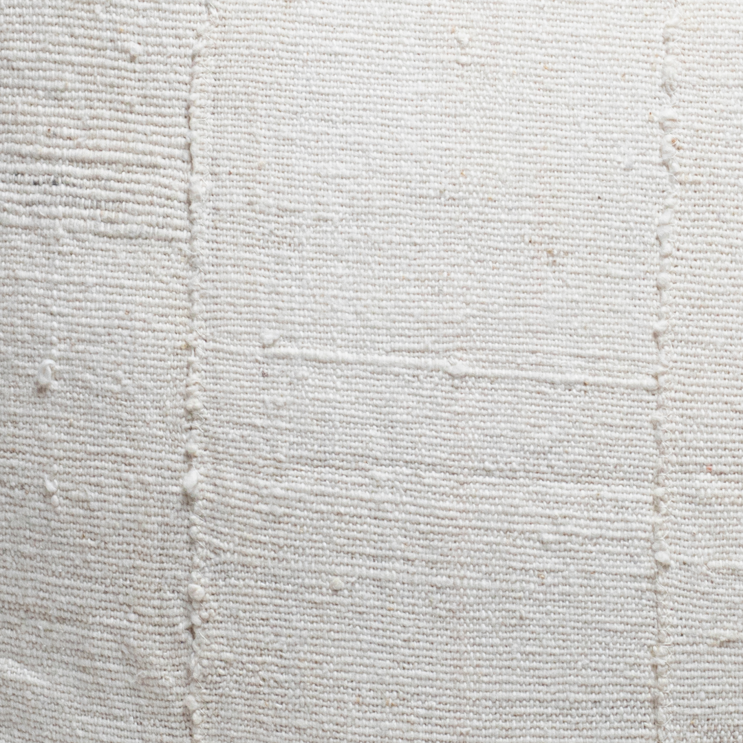 white mud cloth pillow