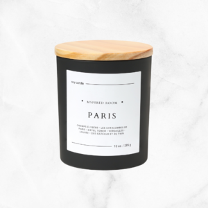 luxury paris candle